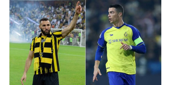 CRISTIANO RONALDO og Karim Benzema velger begge å spille for den saudiske alliansen